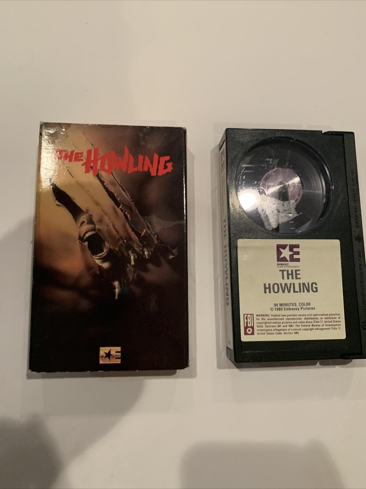 The Howling 1980 Embassy Betamax  (NOT VHS) Rare Horror Promotional Copy