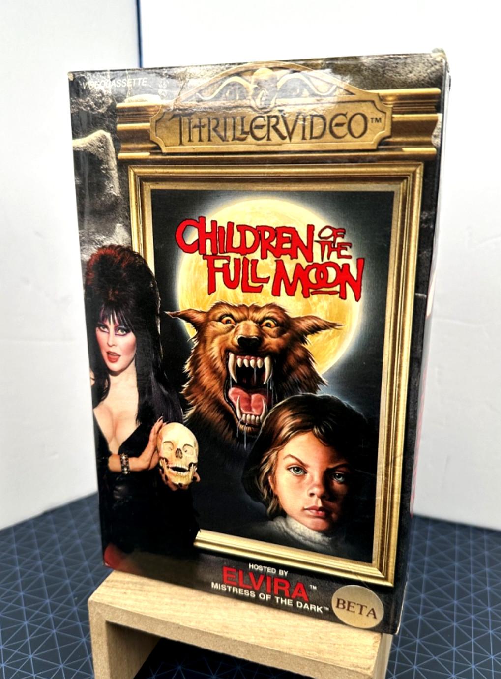 Children of the Full Moon (Beta, 1982, Thriller) Elvira, Horror, NOT VHS, RARE!!