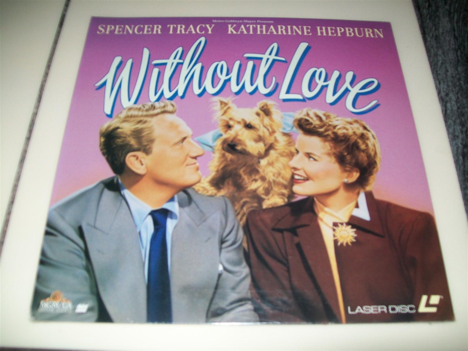 WITHOUT LOVE Laserdisc LD BRAND NEW SEALED VERY RARE GREAT FILM W/TRAILER!