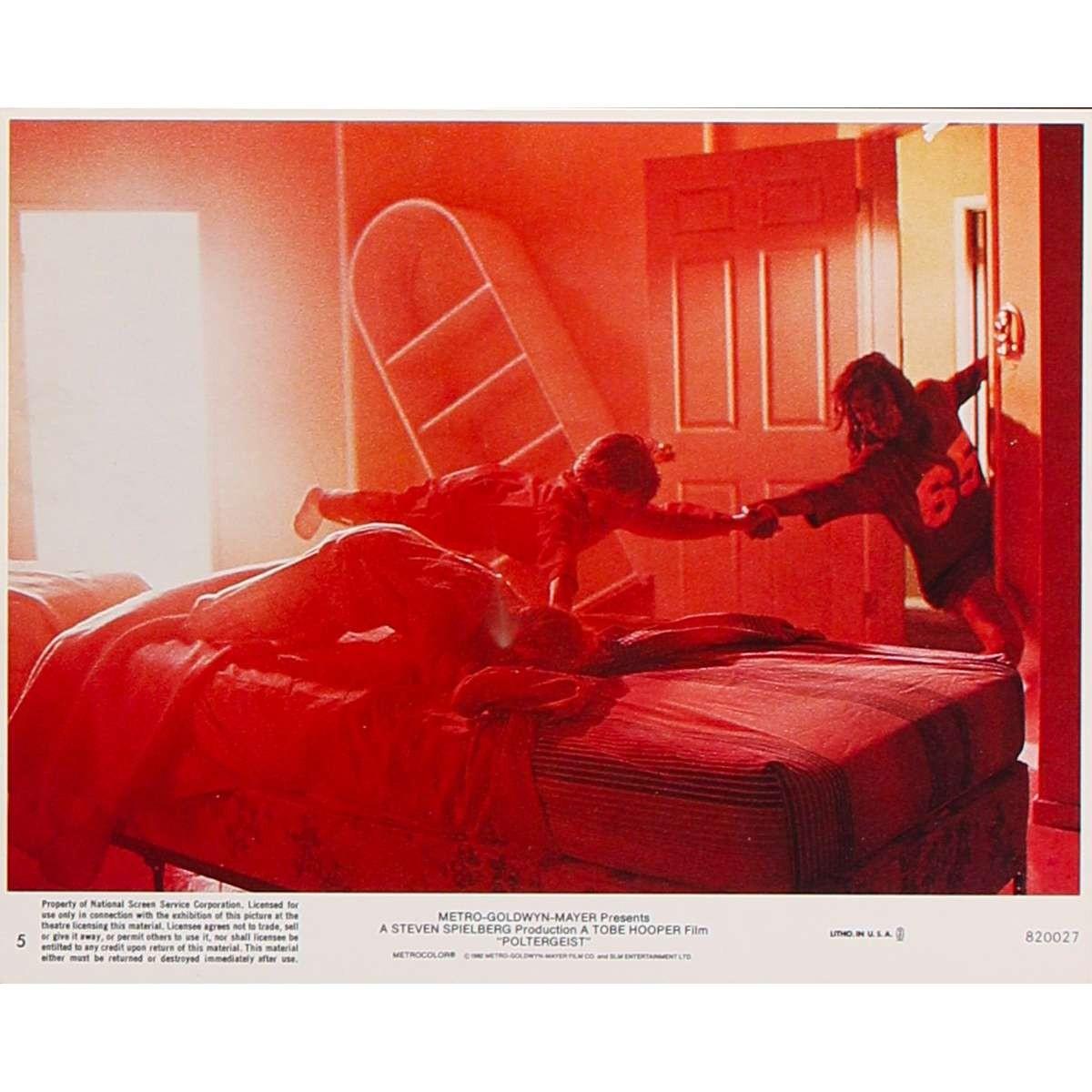 POLTERGEIST Original Lobby Card N5 - 8x10 in. - 1982 - Steven Spielberg, Heather
