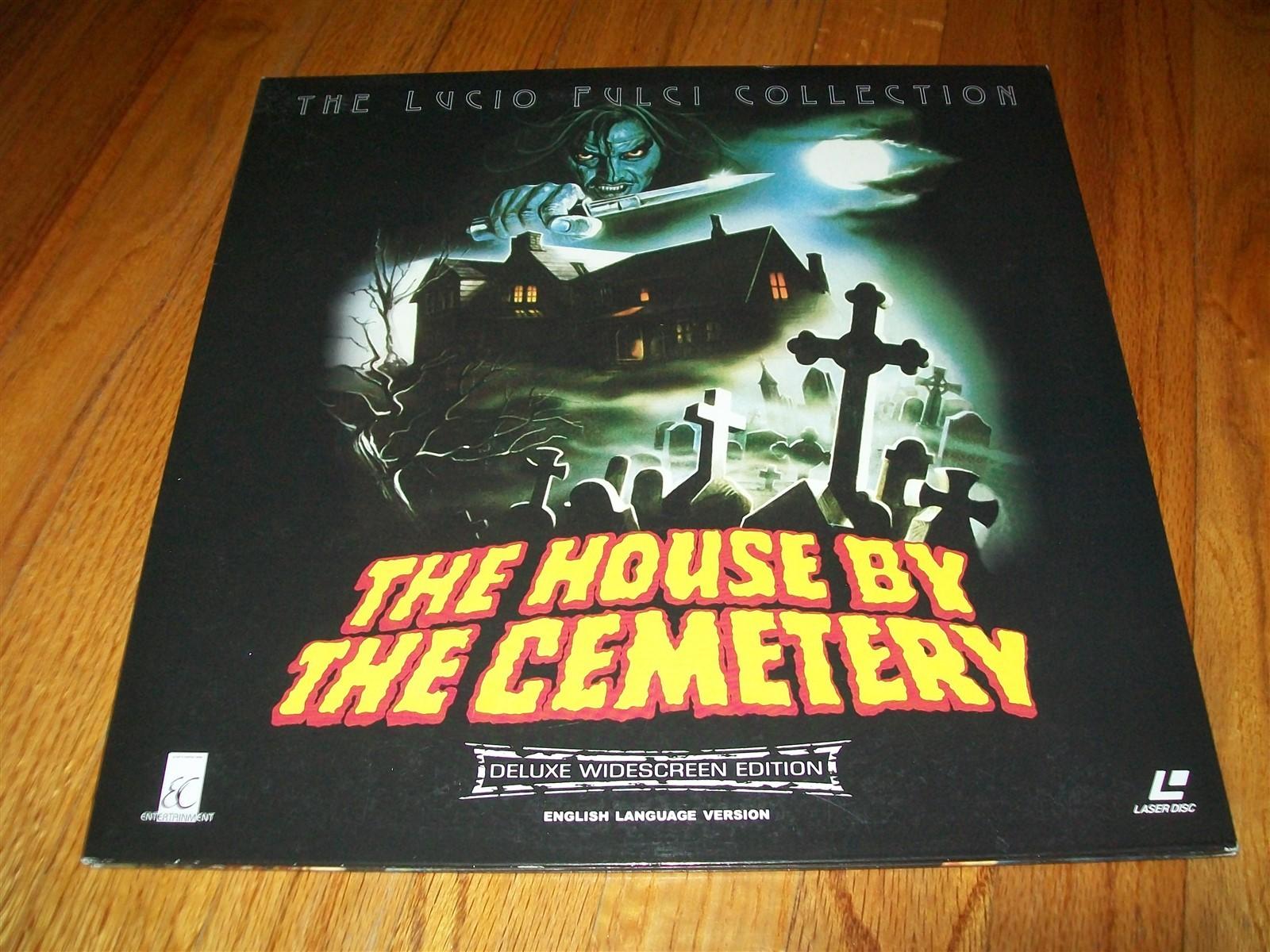 THE HOUSE BY THE CEMETERY Laserdisc LD WIDESCREEN LUCIO FULCI COLLECTION RARE