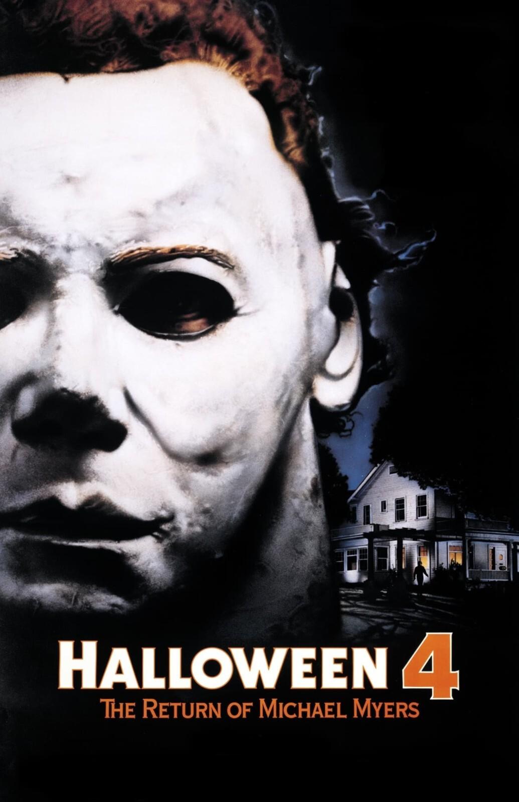 Halloween 4 The Return of Michael Myers 1988 Movie Poster Wall Art Made in USA