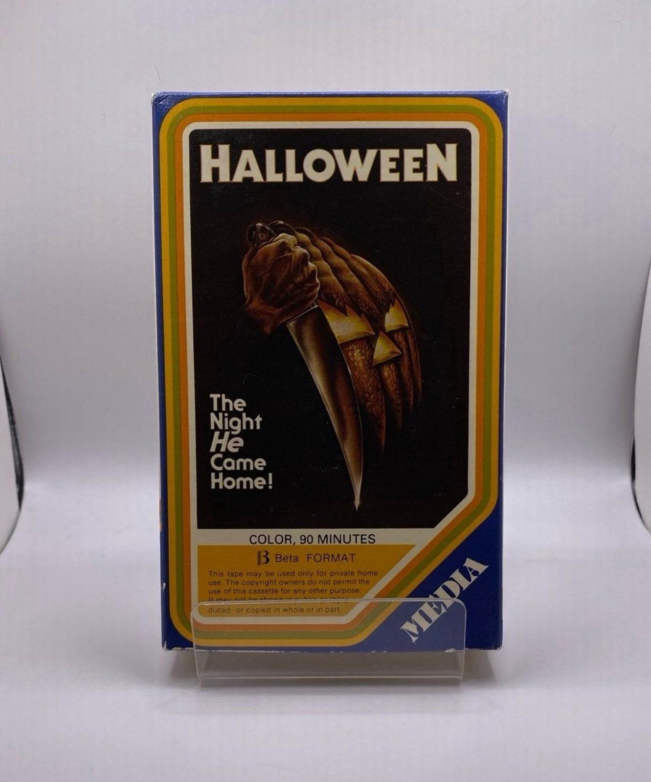 RARE "HALLOWEEN" 1ST PRINT | 1978 MEDIA | COLLECTORS BETAMAX NEAR MINT