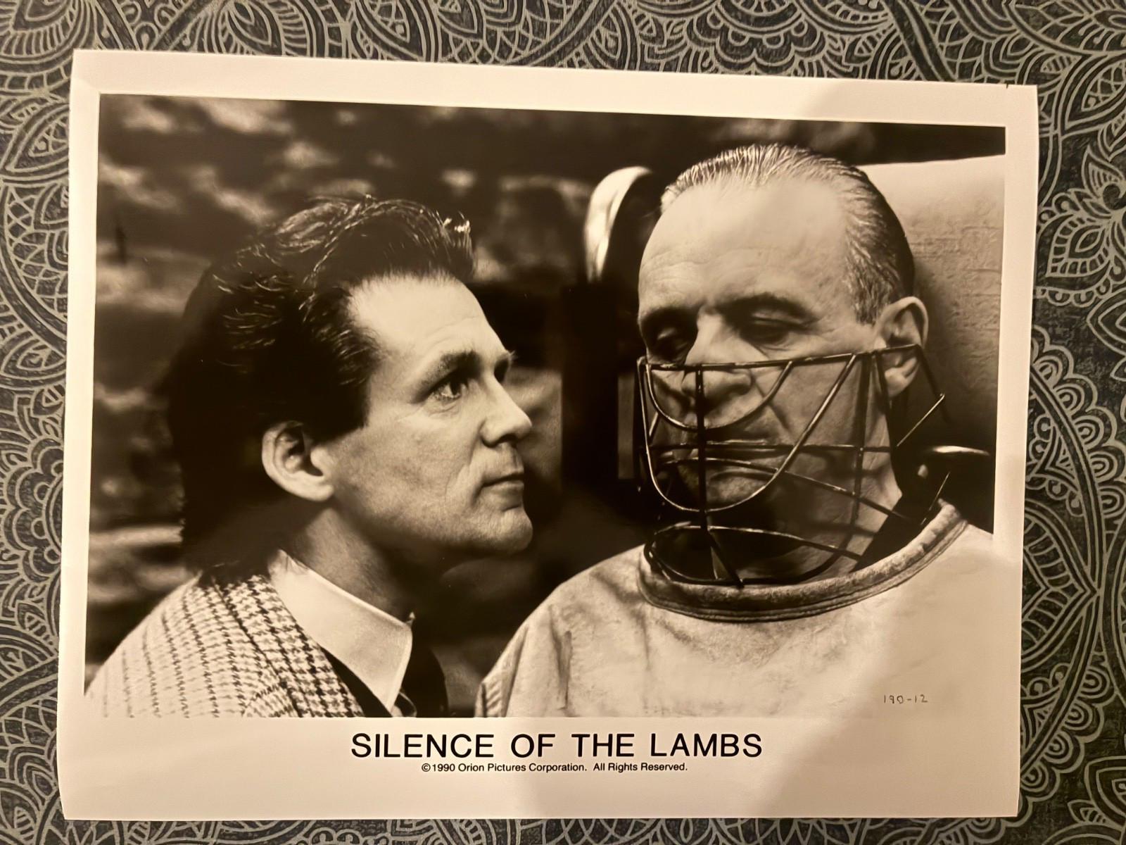 LOT 48 Silence of the Lambs (1991) Original Press Kit Stills Orion Pictures B&W