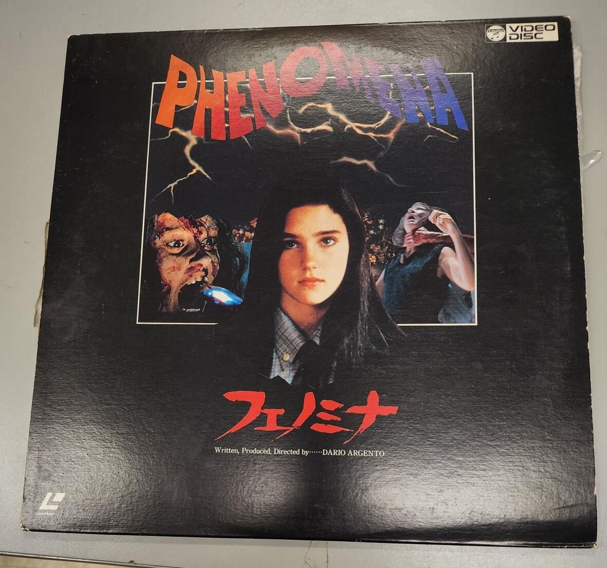 PHENOMENA - Laser Video Disc Laserdisc - RARE Version