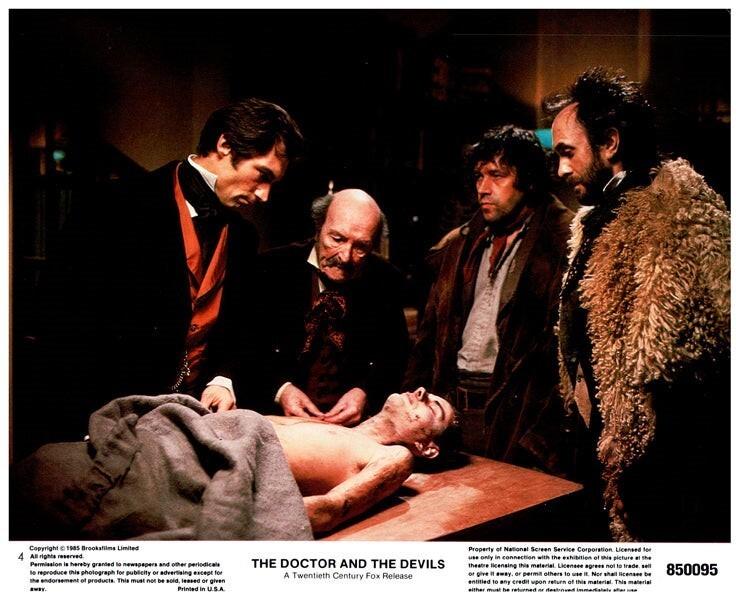 The Doctor and the Devils 1985 Original Lobby Card Timothy Dalton Stephen Rea
