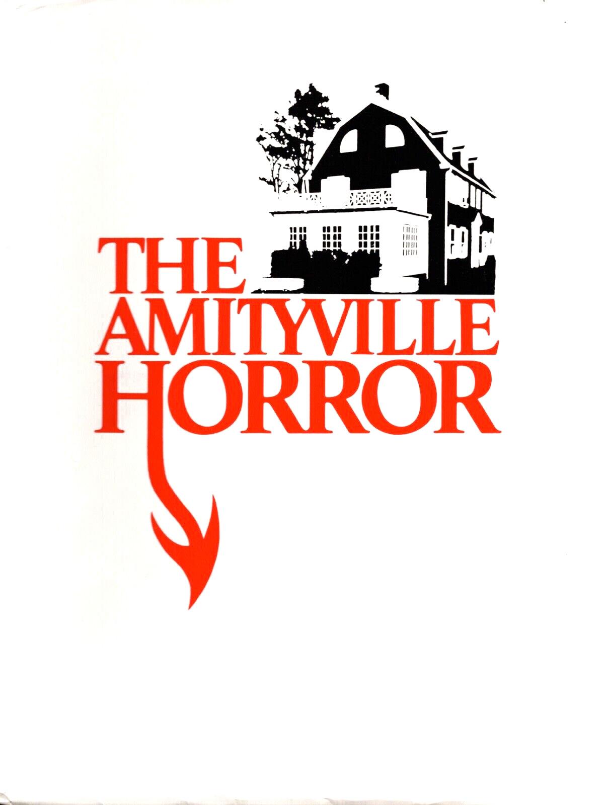 THE AMITYVILLE HORROR Original 1979 Movie Press Kit  10 Pics 65 Pgs James Brolin