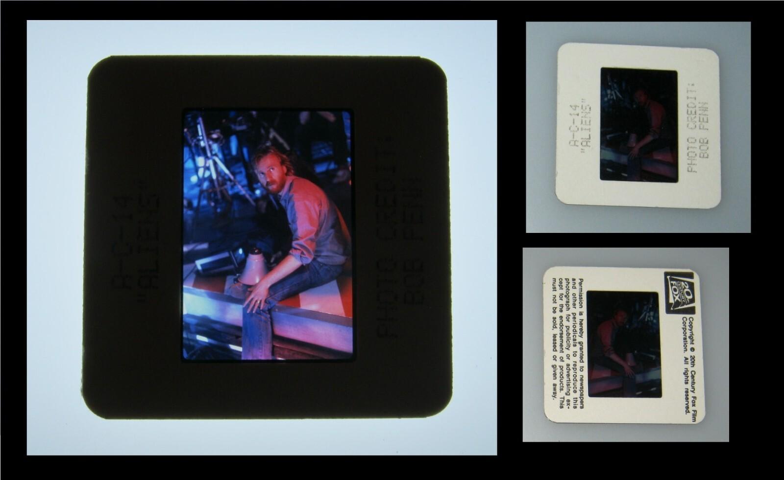 Original 1986 ALIENS 35mm Studio Stamped Press Kit Slide JAMES CAMERON #1