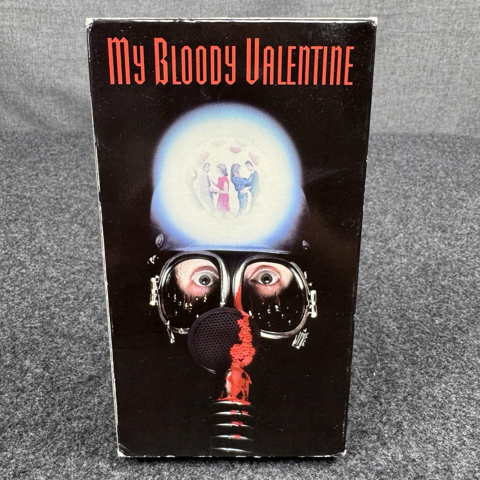 My Bloody Valentine VHS 1998 Video of 1981 Horror Slasher Film