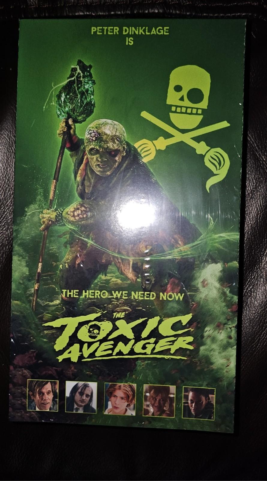 THE TOXIC AVENGER RARE NIS VHS,horror,sci fi,thriller,comedy,romance,zombie