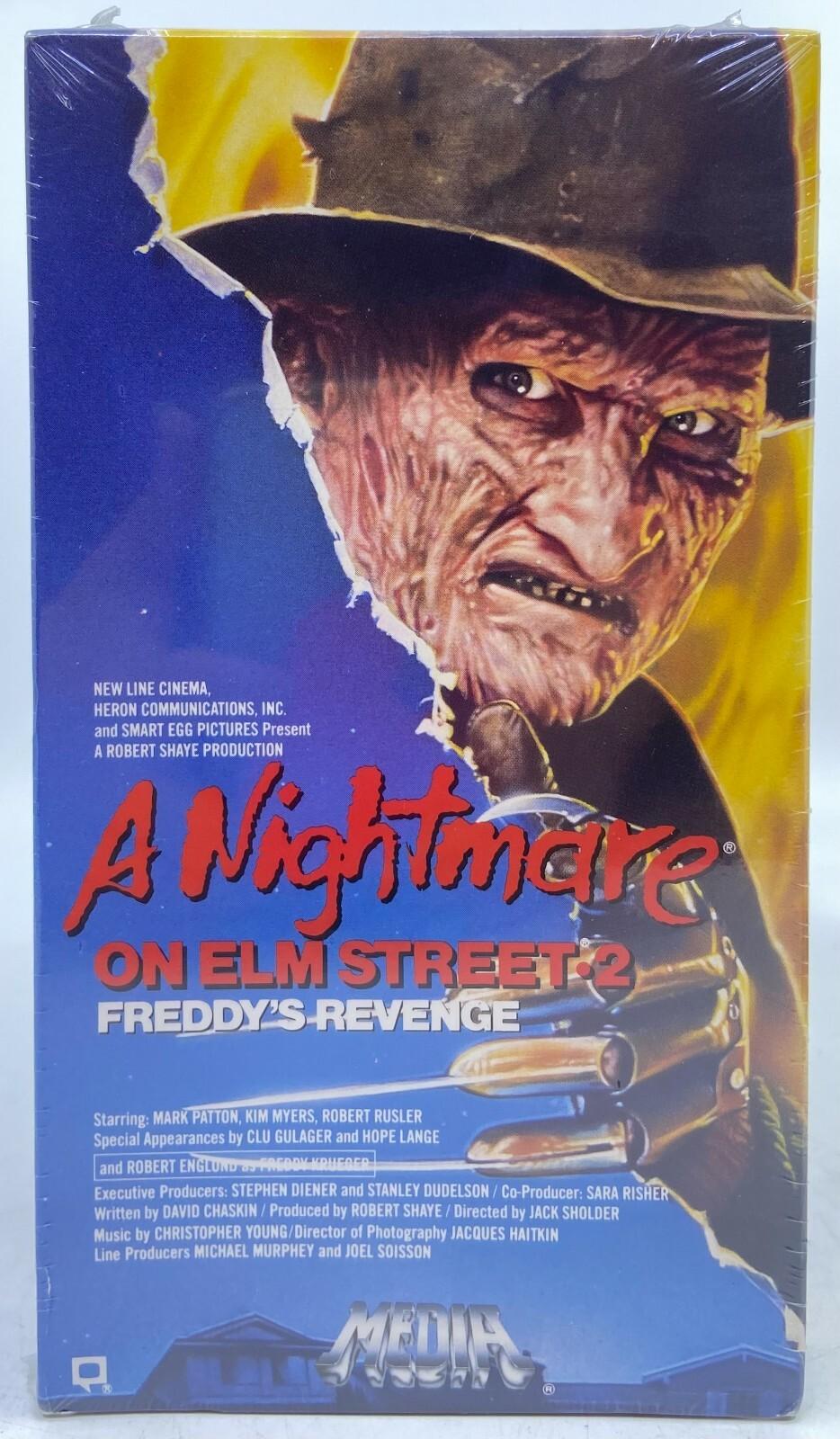 Nightmare on Elm Street 2: Freddy's Revenge (VHS, 1986) BRAND NEW SEALED Rare