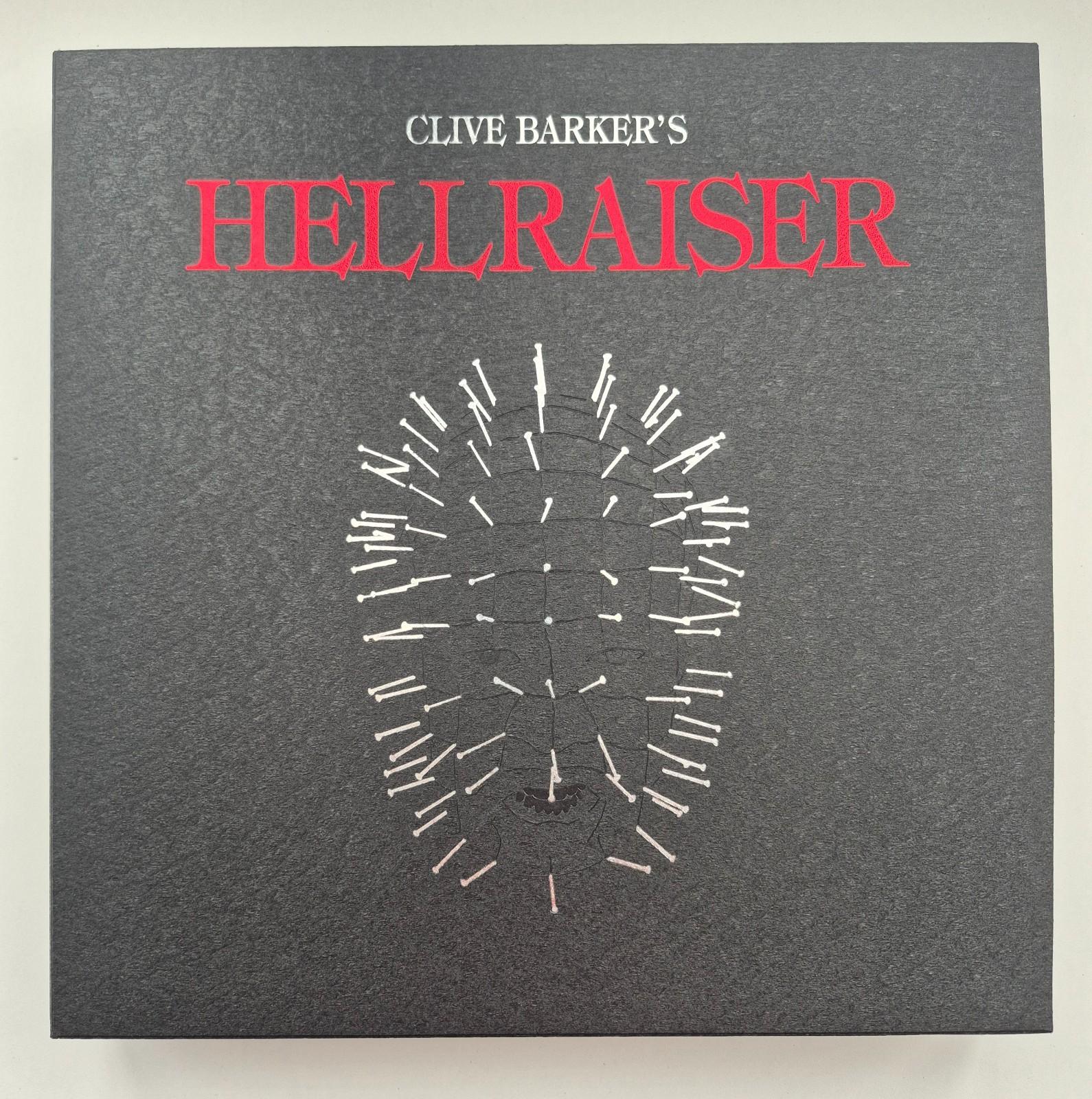 Hellraiser Deluxe Collector's Edition 1987 Laserdisc Box Set Signed Clive Barker