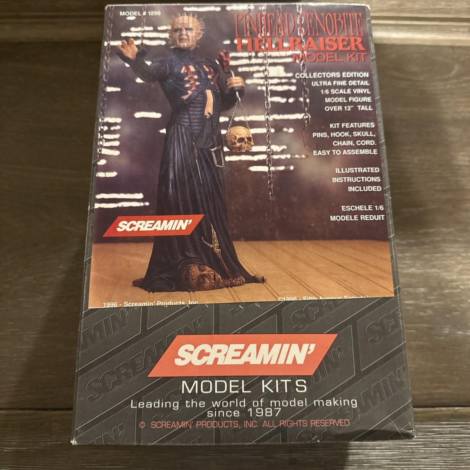 Hellraiser Pinhead Screamin’ Model Kit Original Cenobite Clive Barker