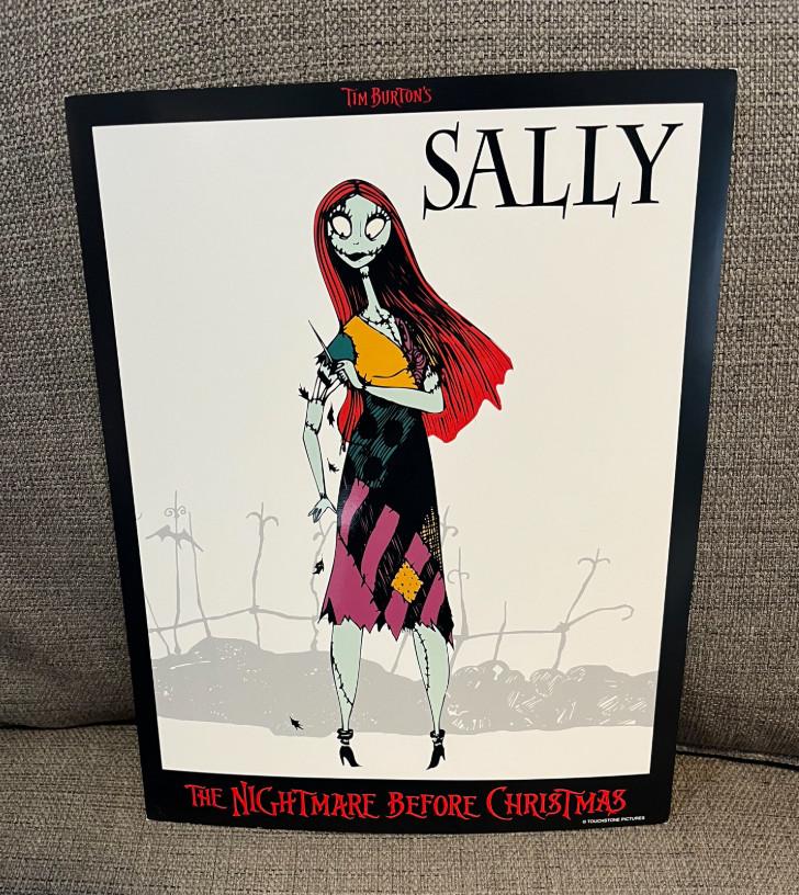 THE NIGHTMARE BEFORE CHRISTMAS 1993 ORIGINAL MOVIE LOBBY CARD SALLY