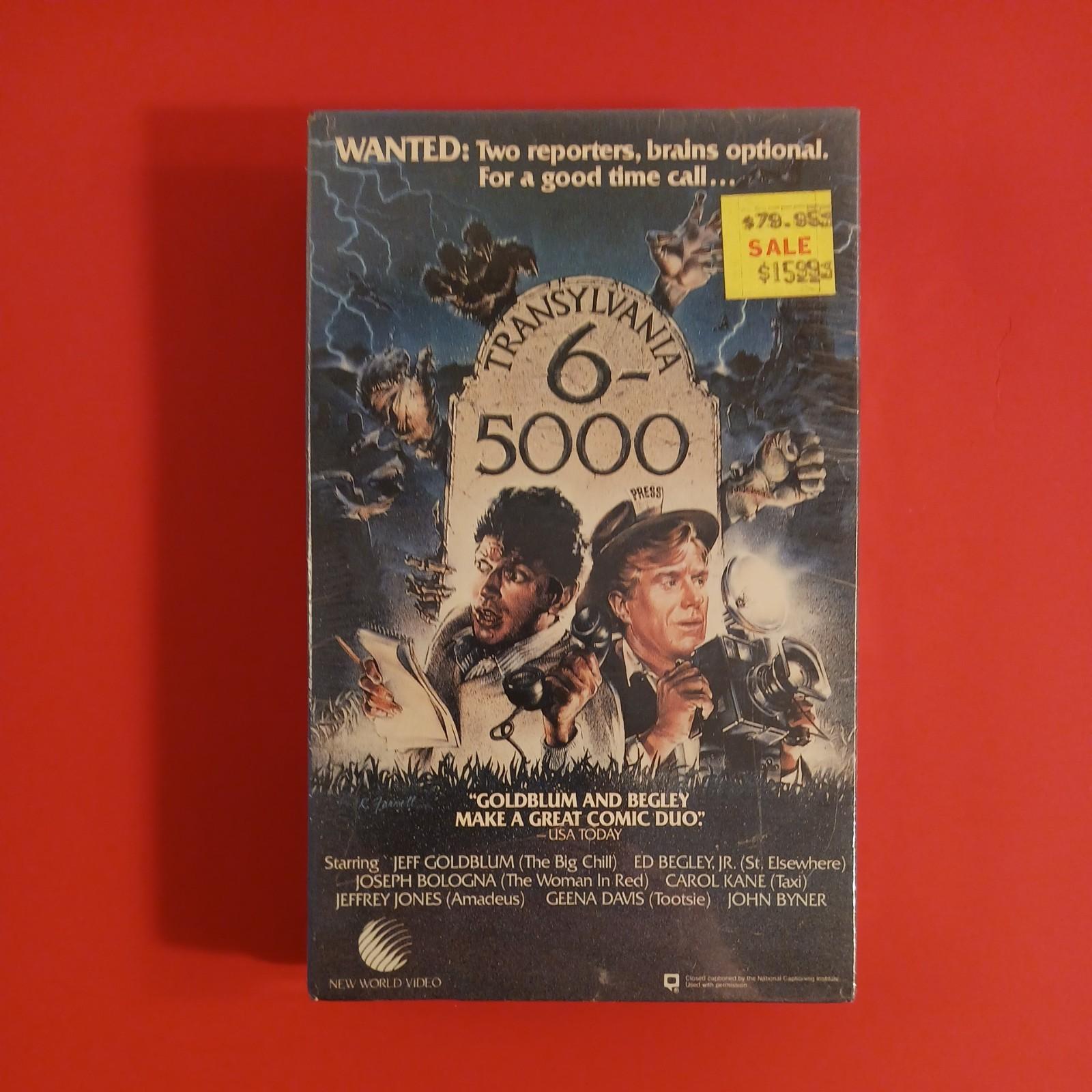 Transylvania 6-5000 (1985) BETAMAX (NOT VHS) BRAND NEW! SEALED!