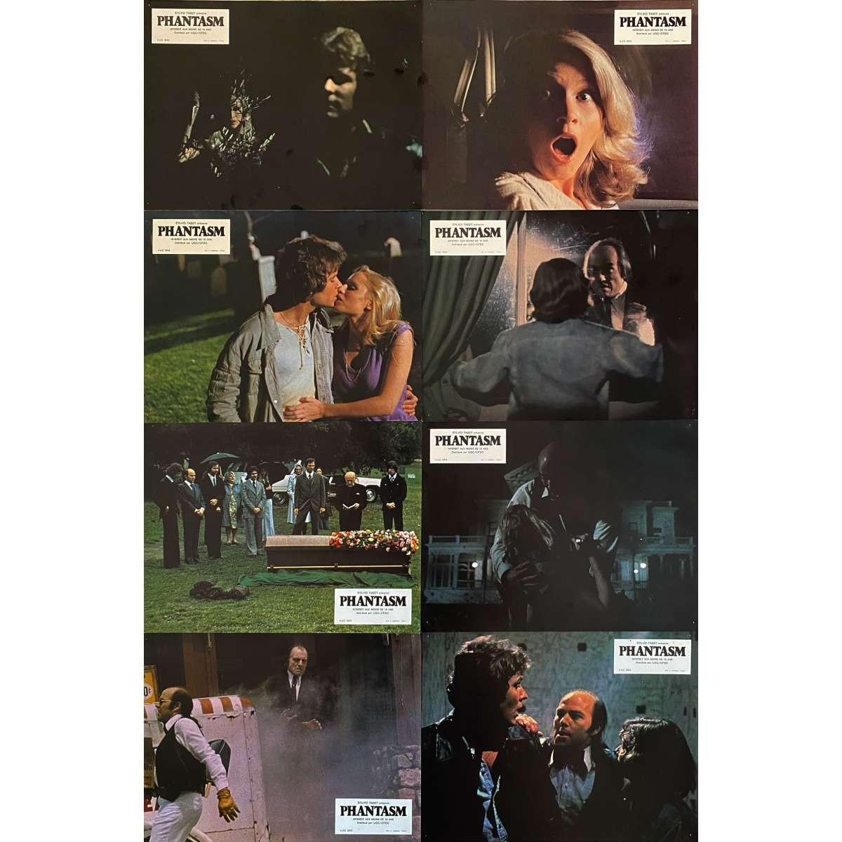 PHANTASM Original Lobby Cards x8 - Set B - 9x12 in. - 1979 - Don Coscarelli, Ang