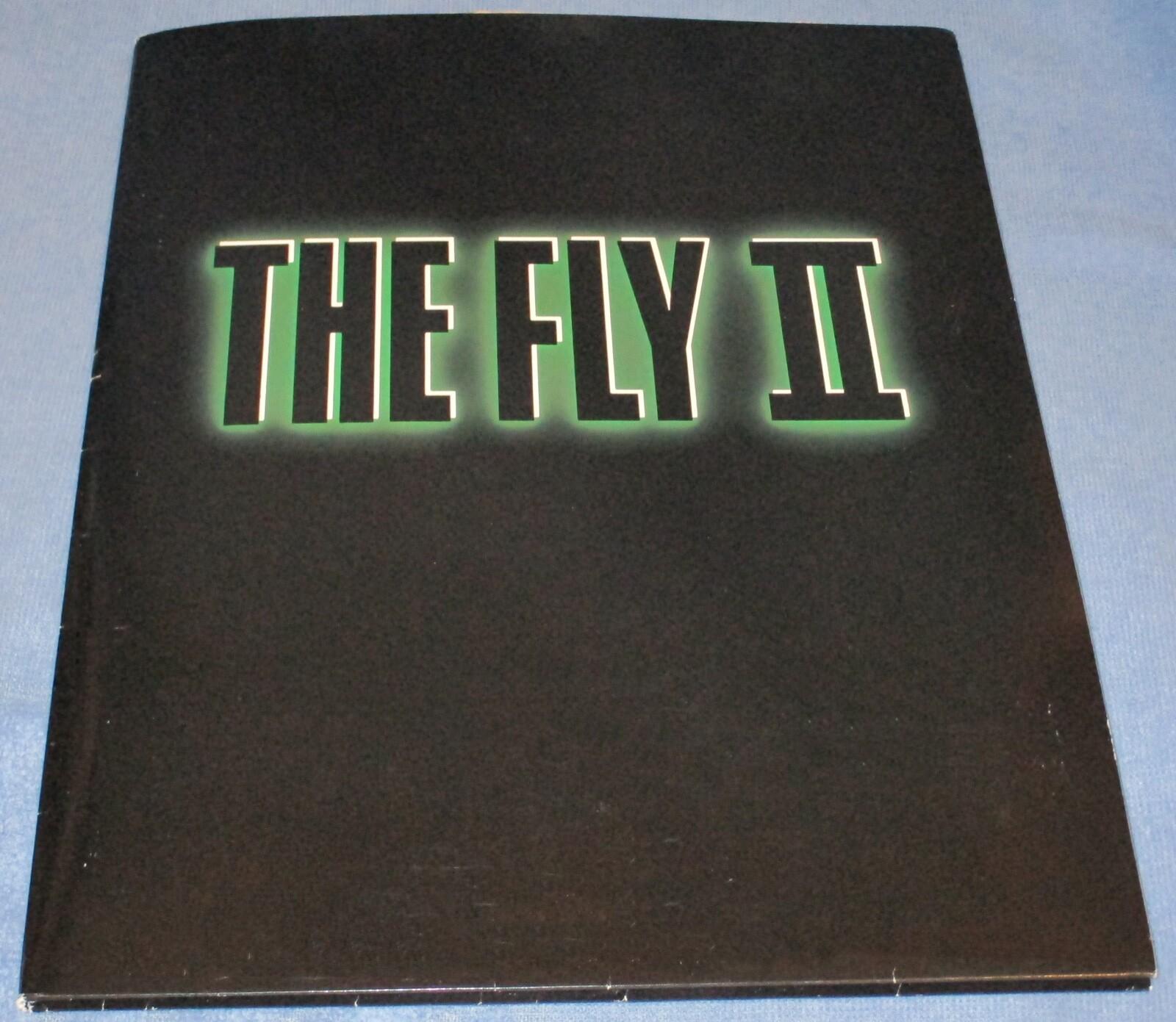 THE FLY II - Original 1989 Movie Press Kit 5 Photos 52 Pages - Eric Stoltz