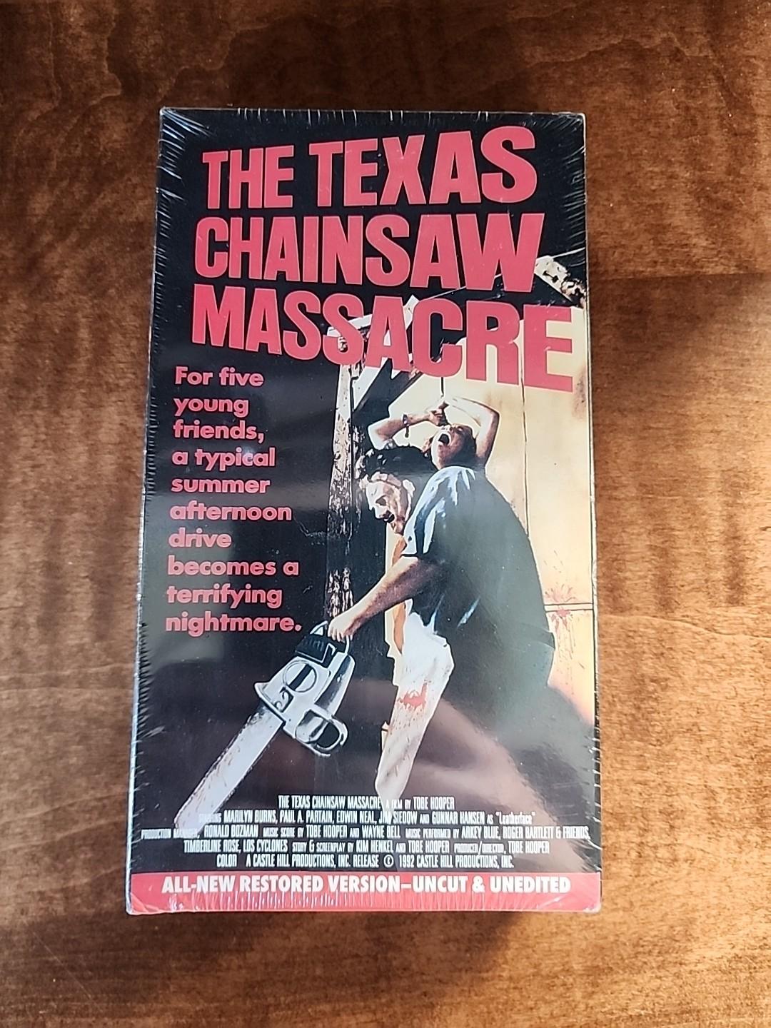 The Texas Chainsaw Massacre (1974) | VHS | 1993 Release | Sealed |MPI Home Video