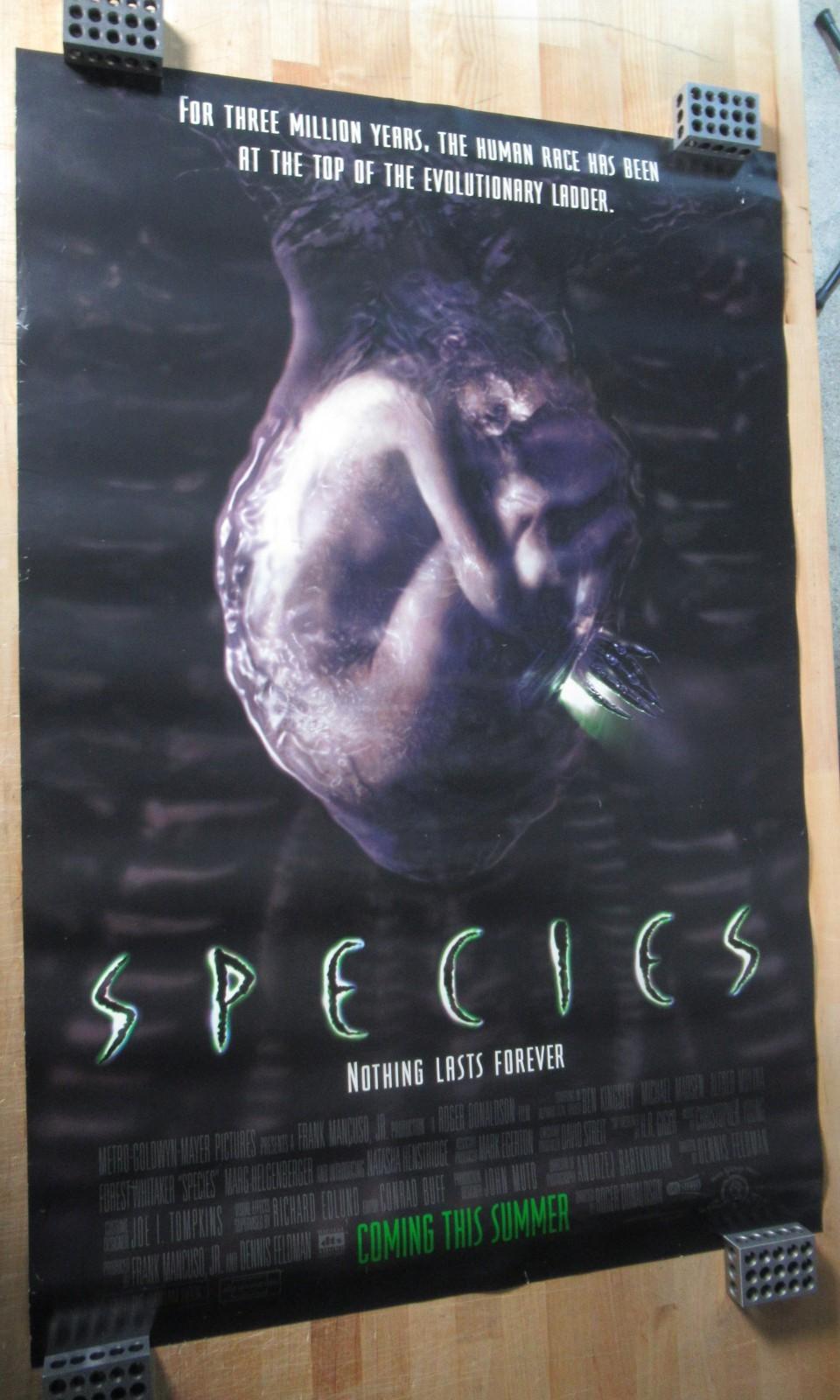 Species 1995 Original Rolled D/S One-Sheet Movie Poster