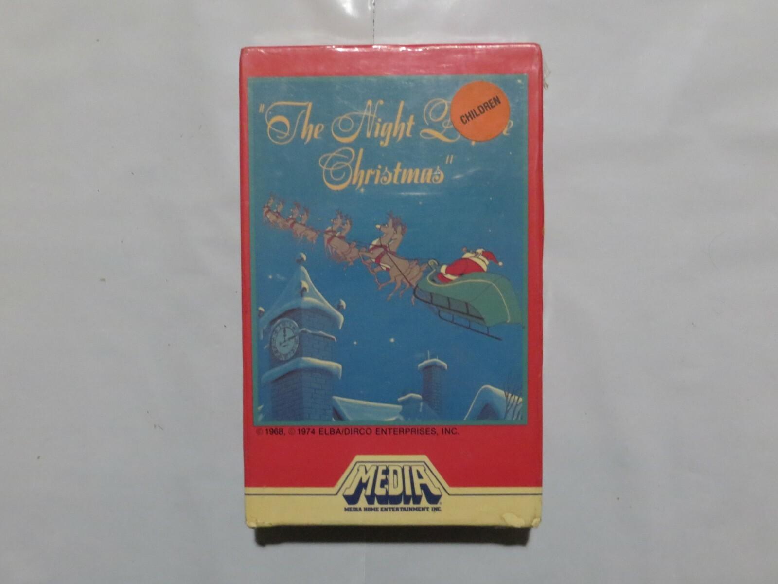 New Sealed The Night of Christmas Betamax Format Beta Tape VERY RARE O1
