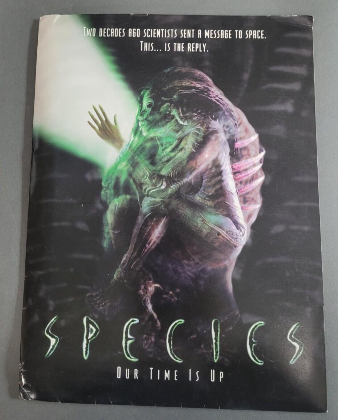 Species ... Original 1995 Movie Press Kit - Ben Kingsley, Michael Madsen