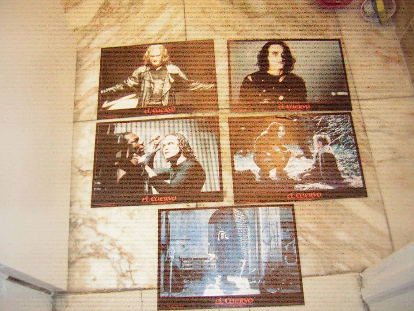 THE CROW MOVIE PROMO LOBBY CARDS 1994 VINTAGE SPANISH BRANDON LEE