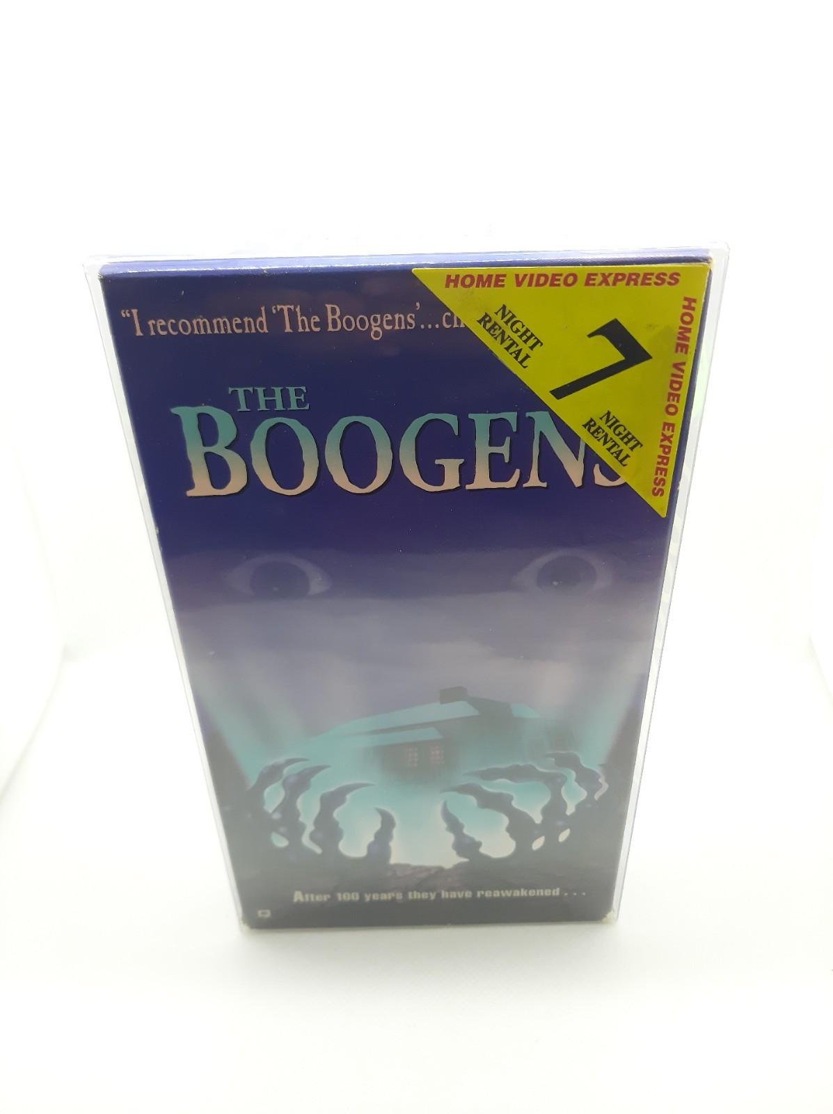 THE BOOGENS 1981/1997 VHS EX RENTAL- TESTED WITH TAPE PROTECTOR