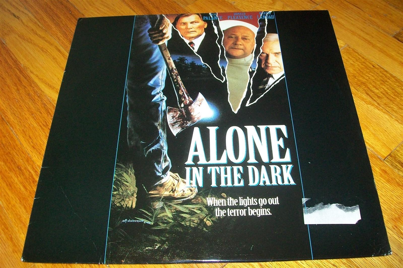 ALONE IN THE DARK Laserdisc LD VERY GOOD CONDITION VERY RARE GREAT SCARY FILM!