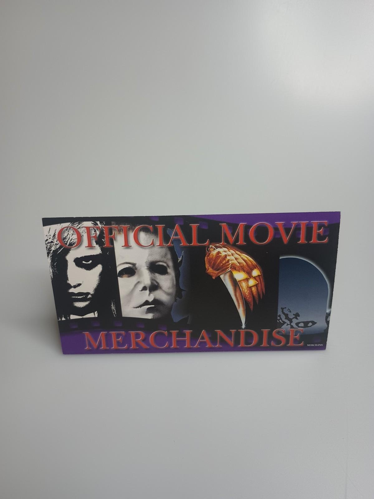 Halloween The Movie Official Merchandise Order Form 1999 Vintage Anchor Bay