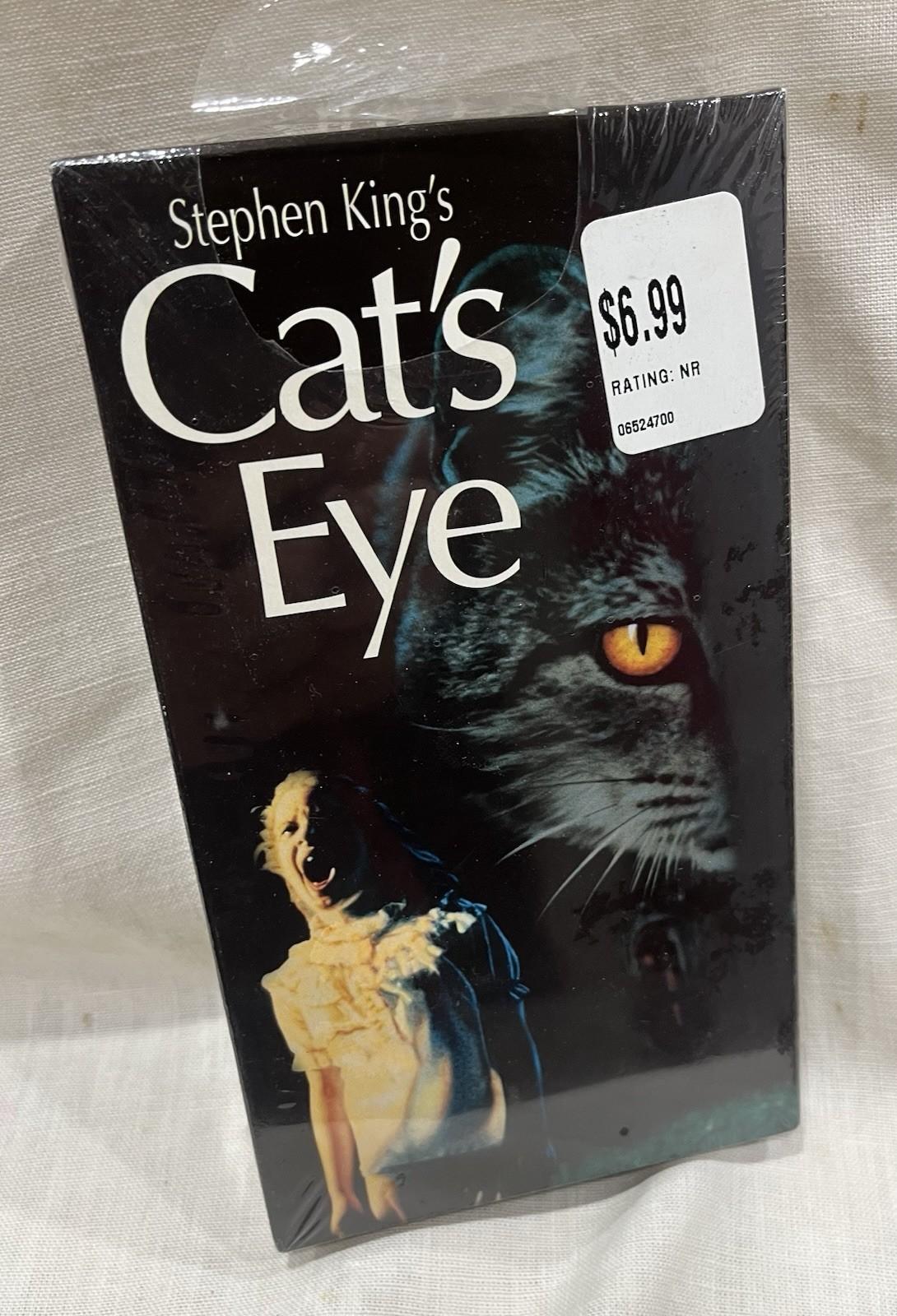 Stephen King’s Cat's Eye (1985) VHS RARE Horror Brand New Sealed Drew Barrymore