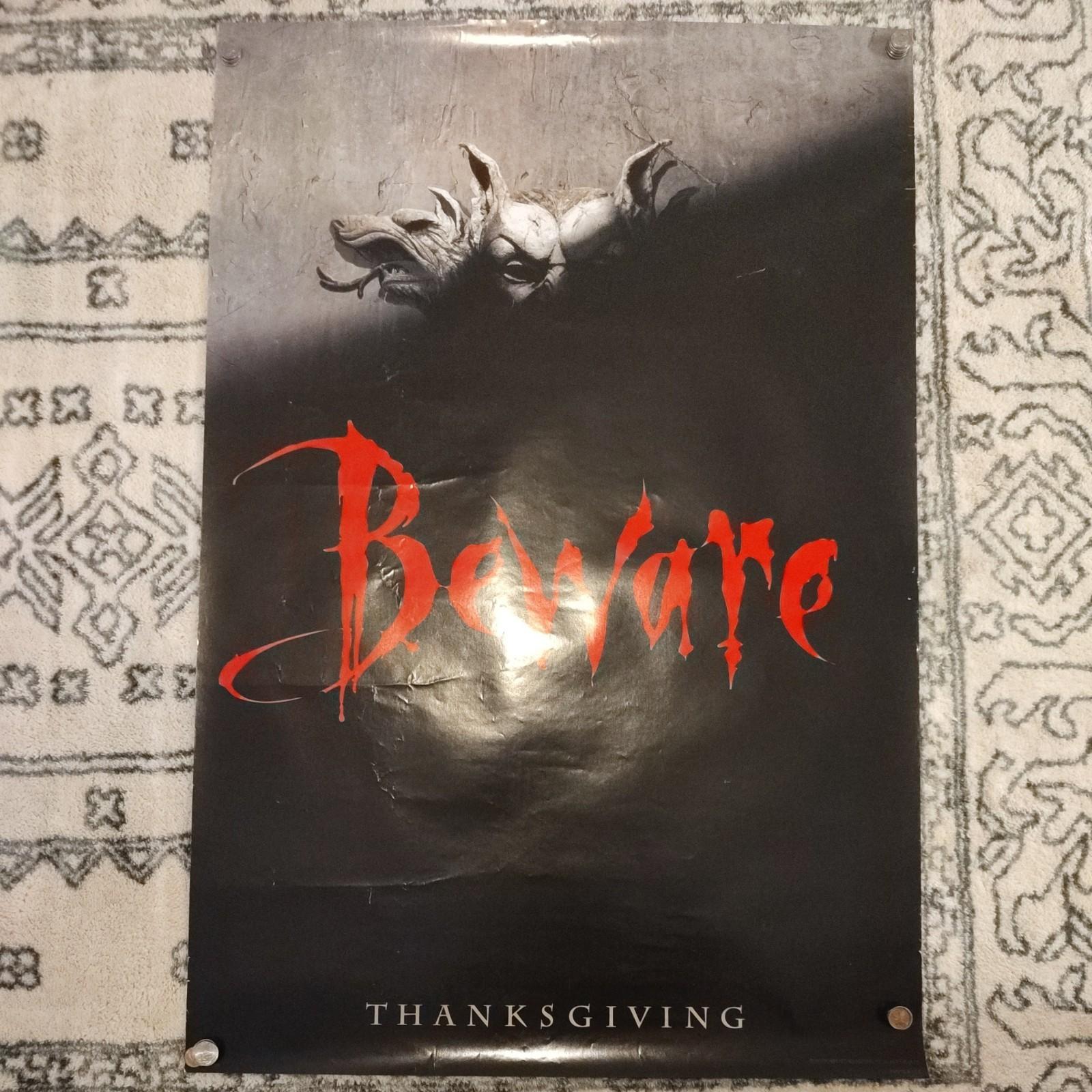 Bram Stoker's Dracula - original DS movie poster 27x40 1992 