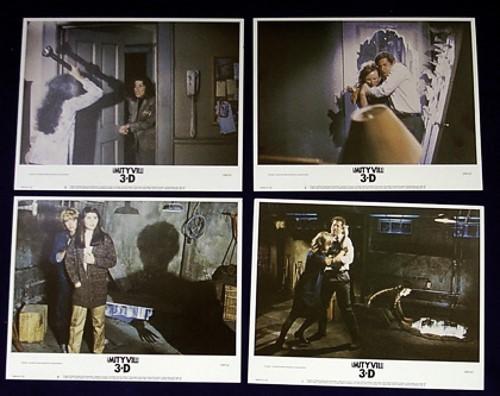 AMITYVILLE 3-D ORIGINAL MINT 11X14 LOBBY CARD SET 1983 TONY ROBERTS