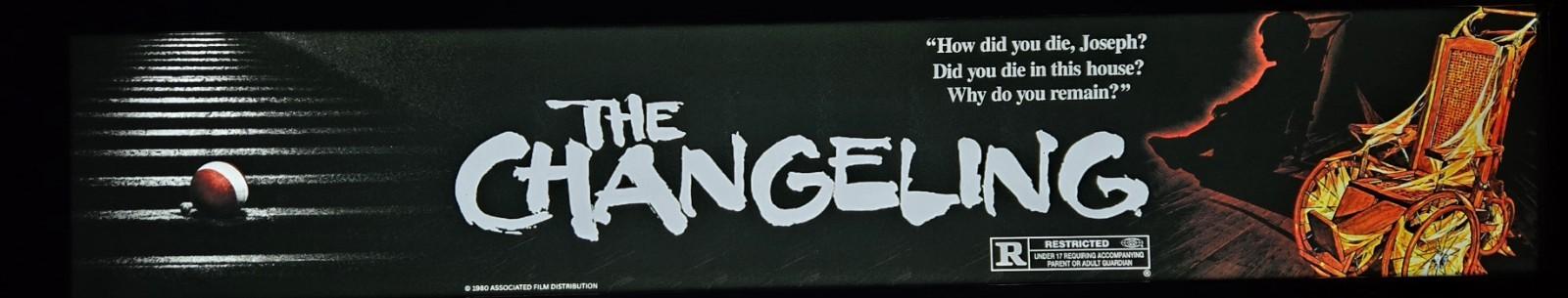 The Changeling (1980) 5x25 Movie Theater Mylar Reissue George C. Scott