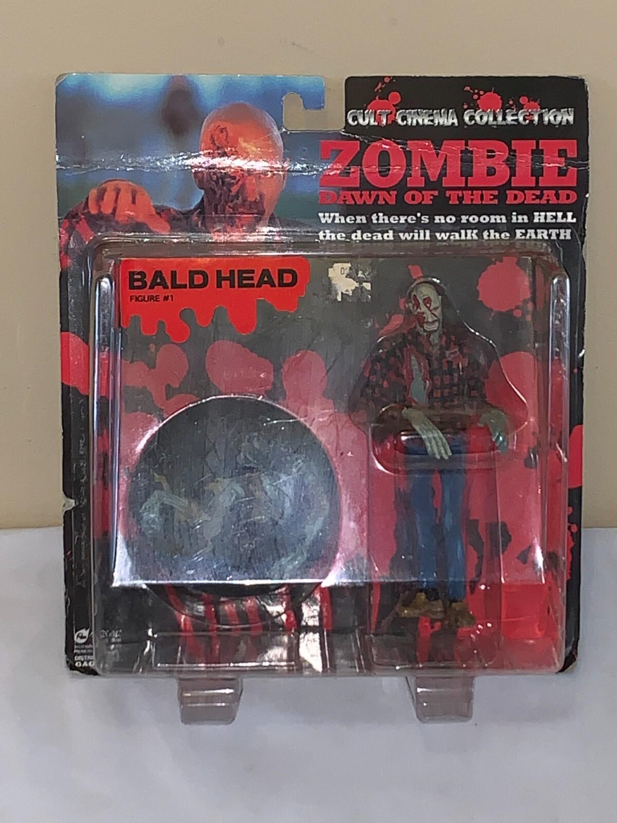 VINTAGE DAWN OF THE DEAD -ZOMBIE - BALD HEAD FIGURE - BRAND NEW SEALED!!!