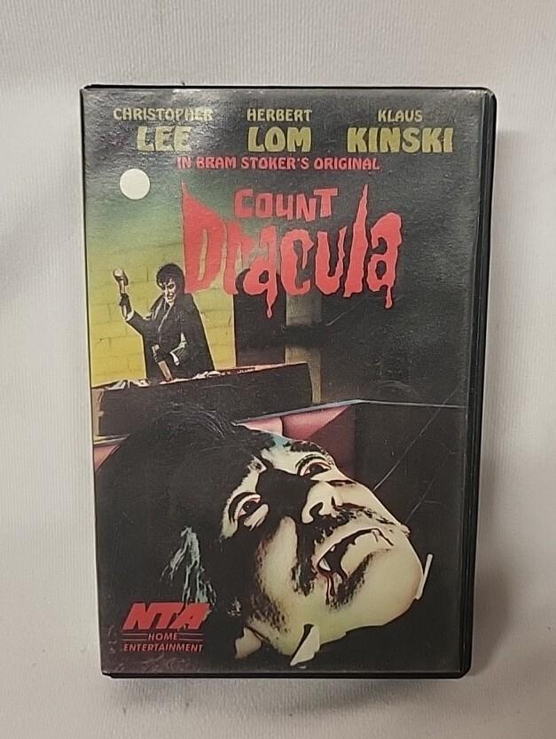 RARE BETAMAX Tape COUNT DRACULA Bram Stoker's Original  Horror Movie