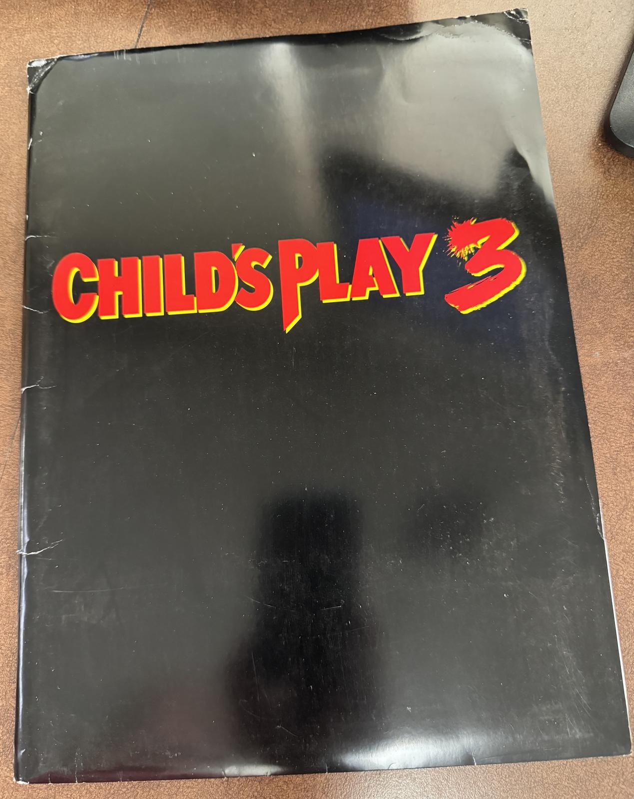 Child's Play 3 Movie Press Kit Notes & Photos Chucky 1991 Universal City Studios