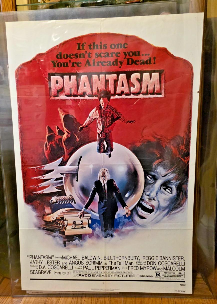 PHANTASM Avco Embassy 1979 One Sheet 27x41 Original Poster Horror  