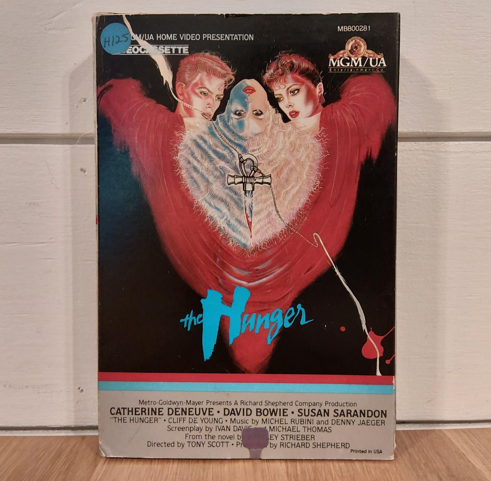The Hunger BETAMAX 1983 MGM Big Box Rare Erotic Gothic Cult Horror David Bowie