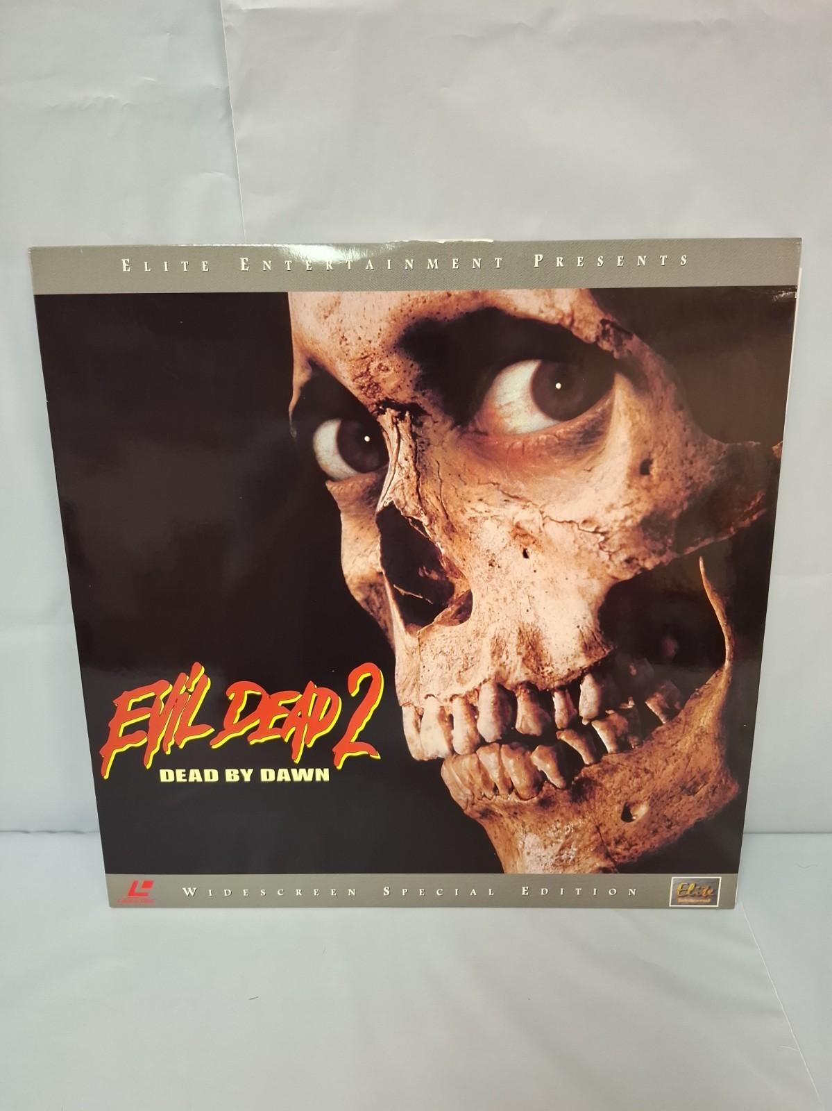 Evil Dead 2: Dead by Dawn LaserDisc Widescreen Special/Limited 1987 NC-17 Rare