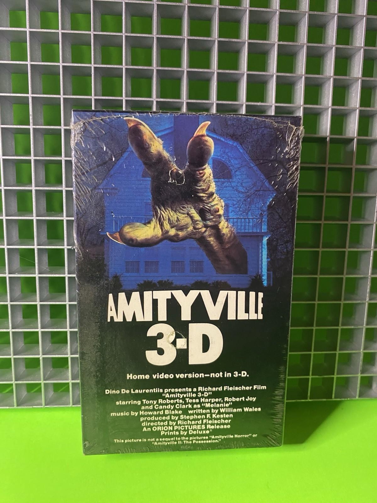AMITYVILLE 3D-BETAMAX  (NOT VHS) NEW SEALED Beta RARE 329