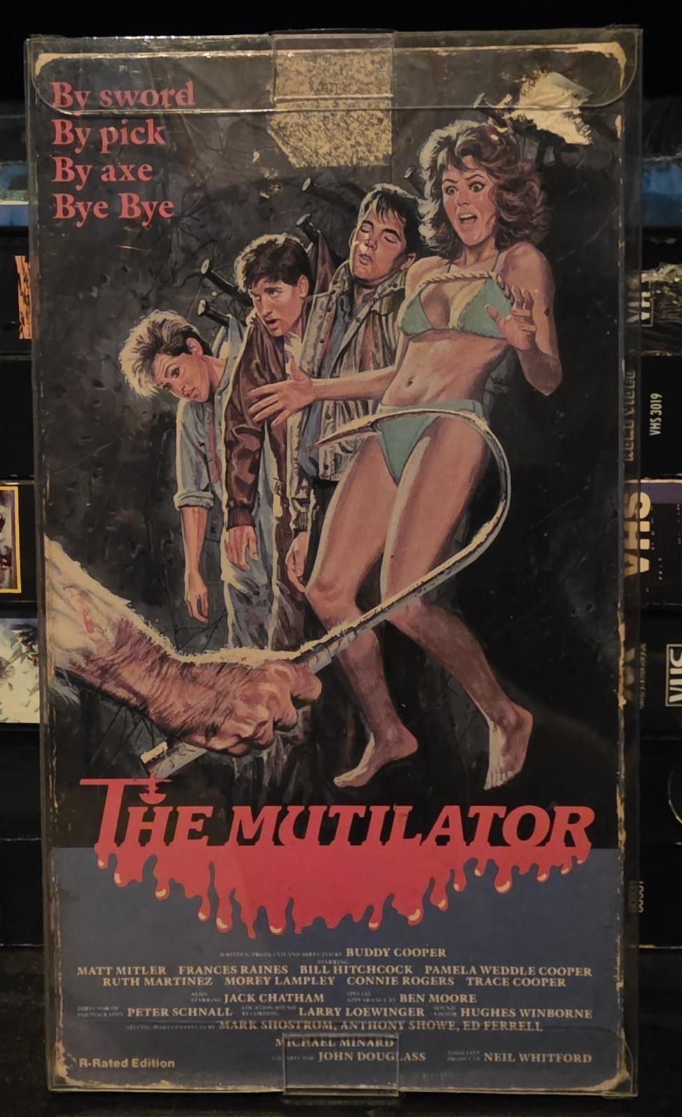 VHS THE MUTILATOR 1984 Vestron Video CULT HORROR MOVIE FILM RARE