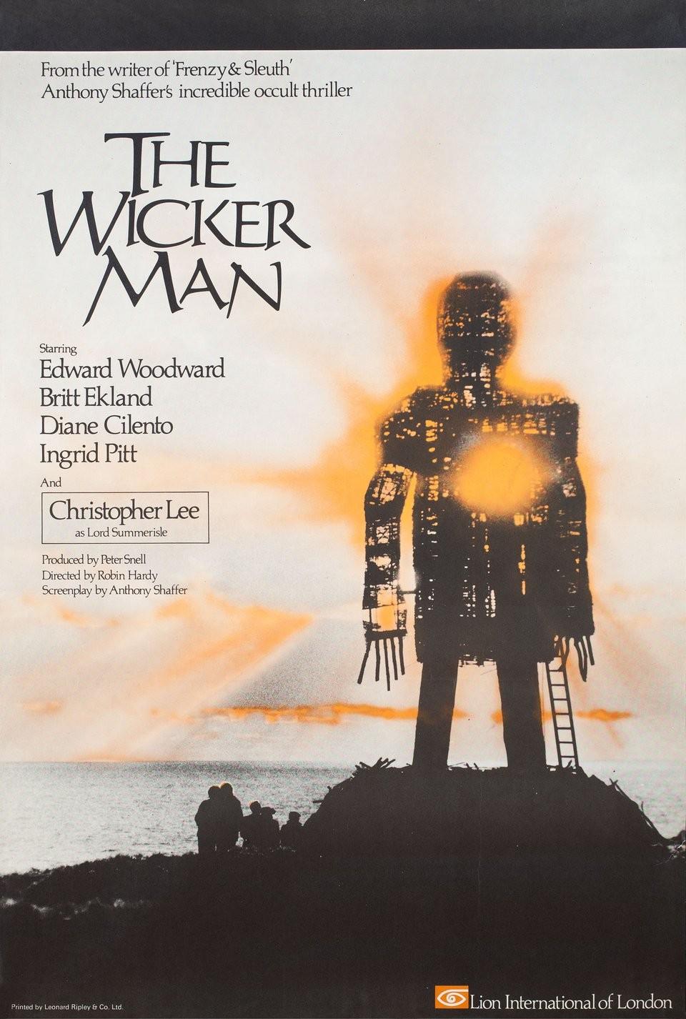 The Wicker Man 1973 British One Sheet Poster