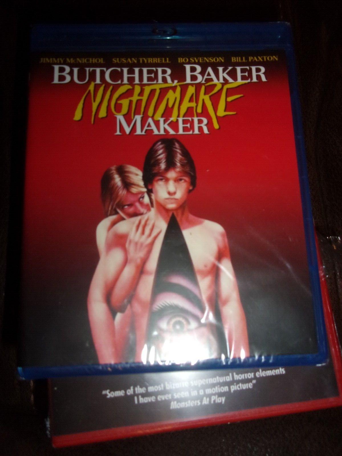 NIGHTMARE MAKER - BUTCHER BAKER - BLU RAY - NEW AND SEALED!!