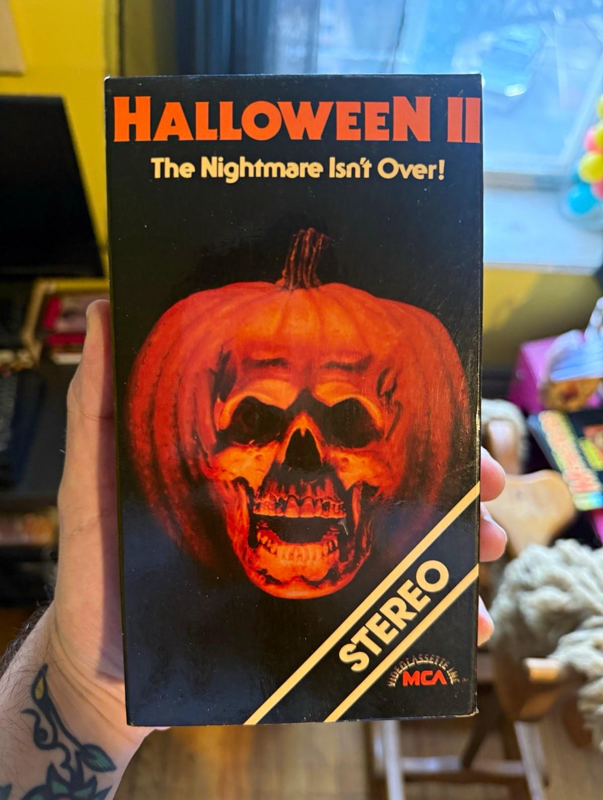 MCA Rainbow Halloween II VHS 1981 Original Home Media Release RARE