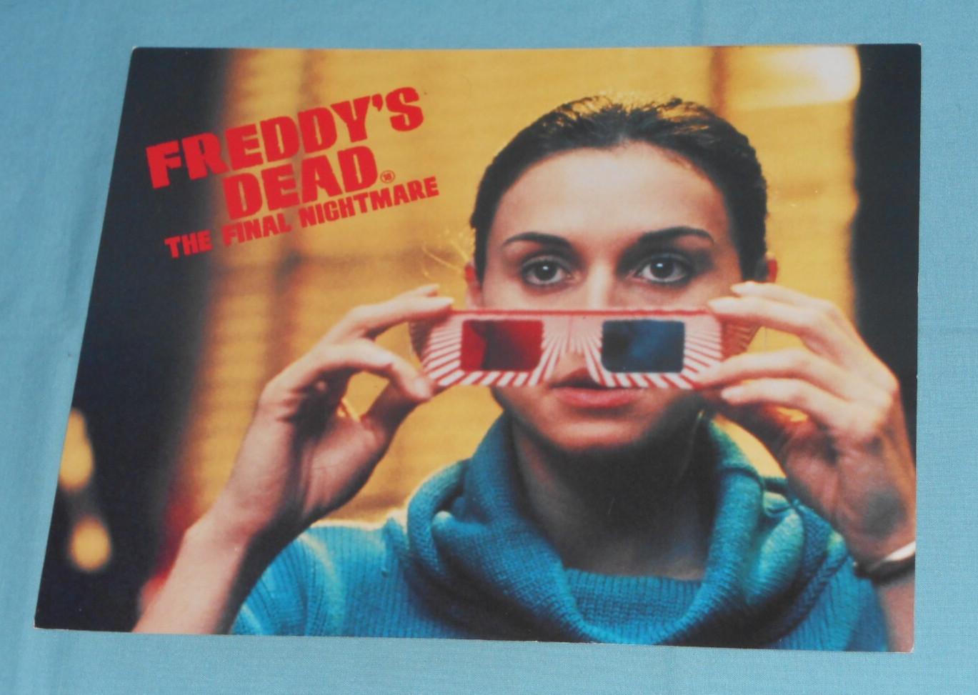 original FREDDY'S DEAD: THE FINAL NIGHTMARE MINI LOBBY CARD #3