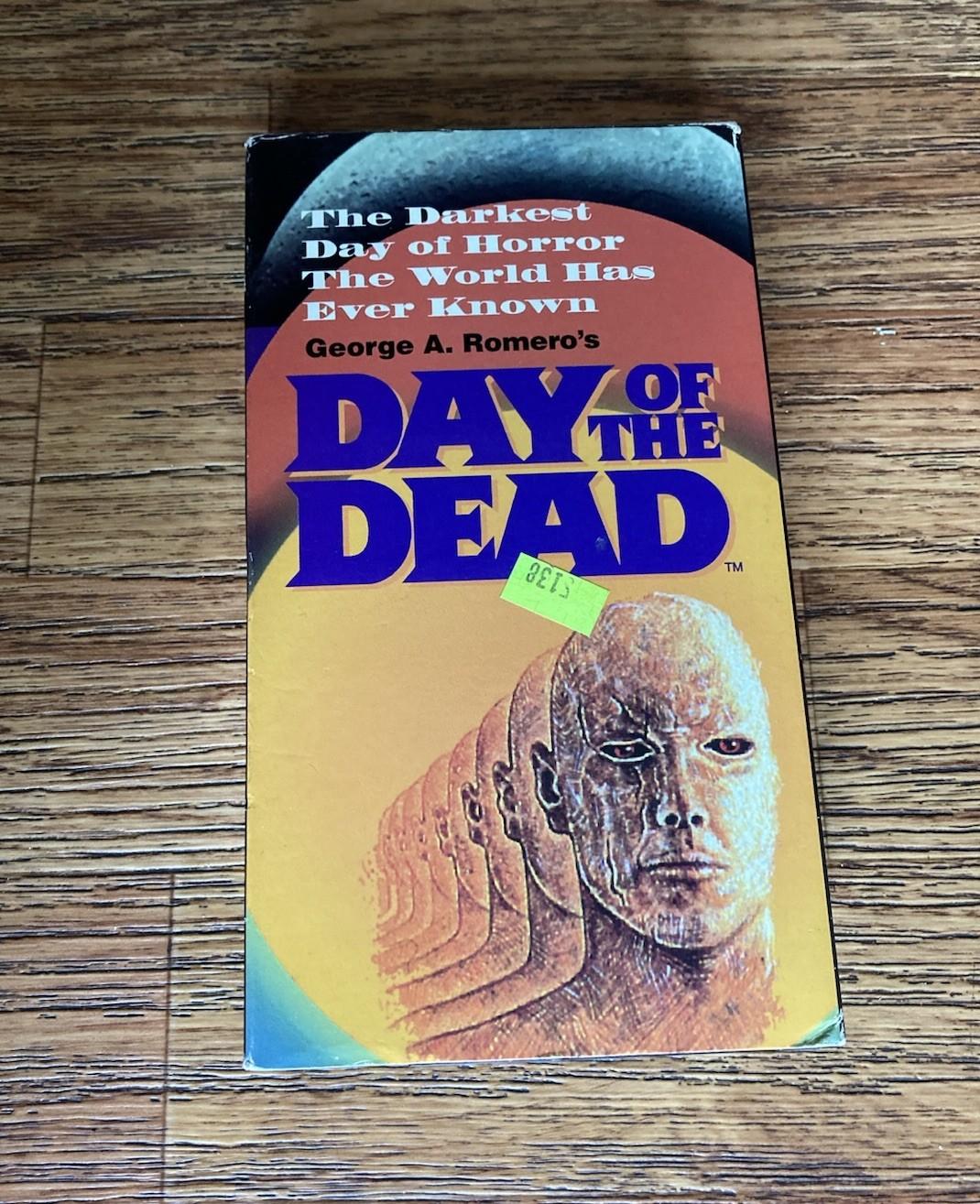 Vintage Day of the Dead VHS George A Romero Tested Works 1997 Video Treasures