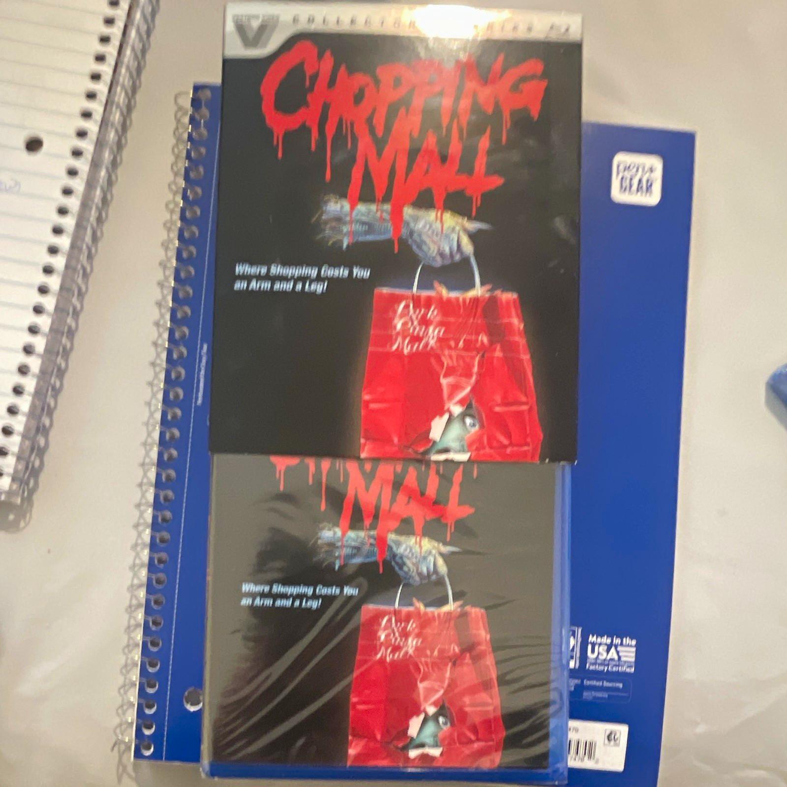 Chopping Mall VHS Collector's Edition Vestron Video 1986 R Jim Wynorski Blu-ray