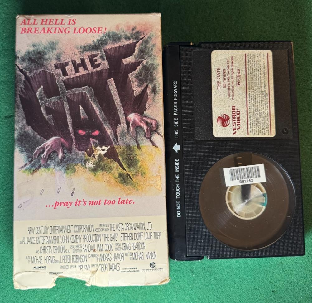 Beta Tape - The Gate - 1987 Horror Movie - Vestron Video Betamax
