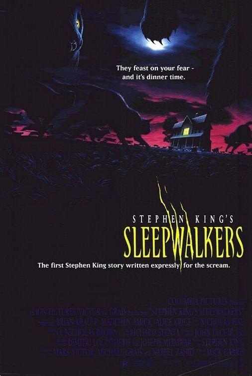 SLEEPWALKERS 1992 Original SS 27x40" US One Sheet Movie Poster Stephen King