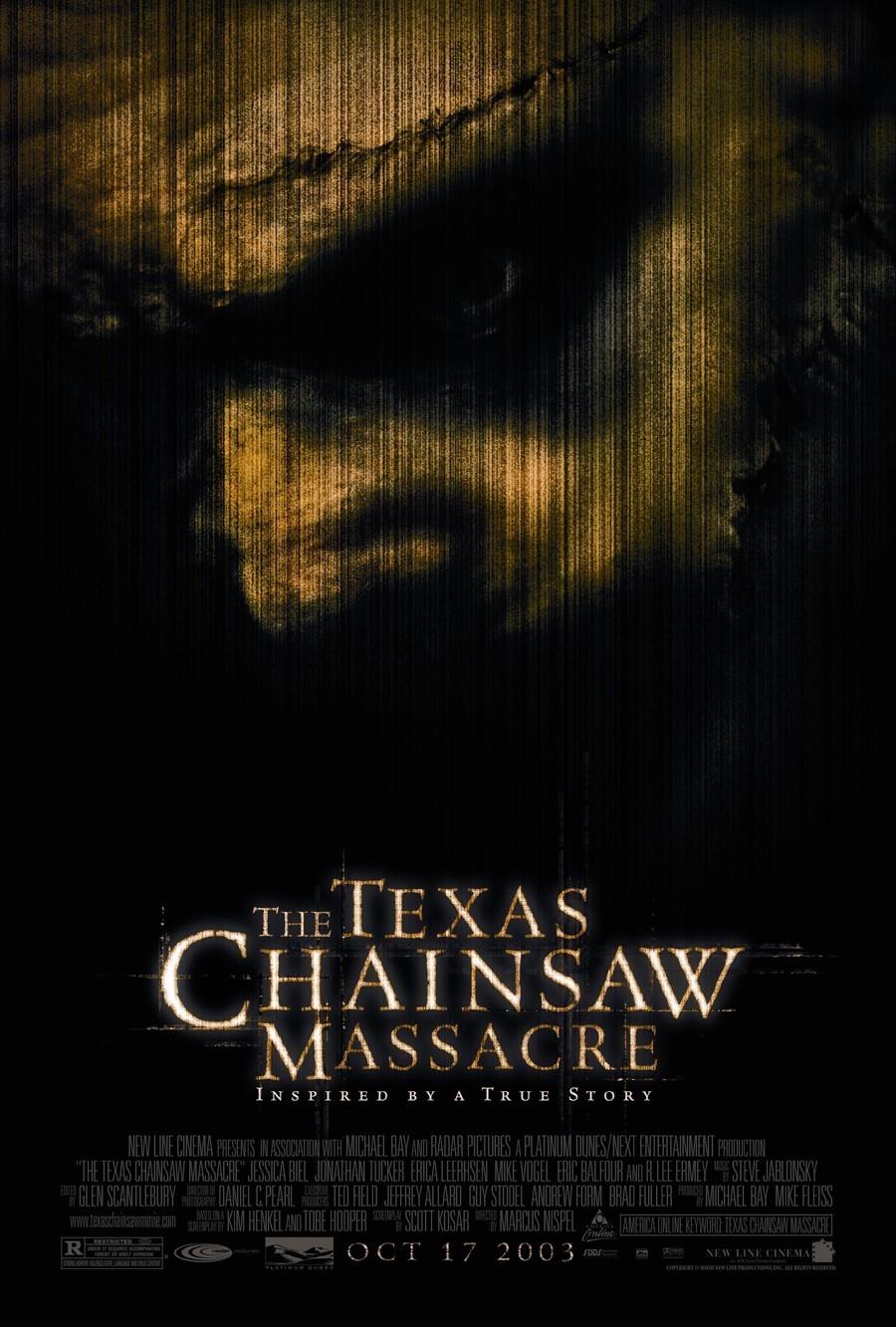 TEXAS CHAINSAW MASSACRE MOVIE POSTER 2 Sided RARE ORIGINAL 27x40 JESSICA BIEL
